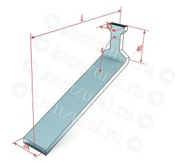 Держатель трубы/кабеля кабеленесущей системы