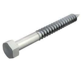 Шуруп по дереву с шестигранной головкой