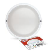 Светильник светодиодный СПП МД-1065-КРУГ 10Вт 6500К IP65 900лм 140мм герметичный с микроволновым датчиком IN HOME 4690612044095