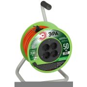 Удлинитель на катушке 4х50м без заземл. RP-4-2x1.5-50m ПВС 2х1.5 Эра Б0059784