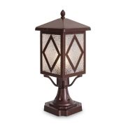 Светильник Heim 1х40Вт E27 IP44 ландшафтный Voltega VGL7210FL-01BR