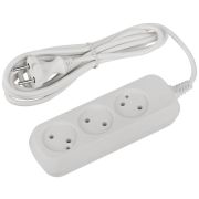 Удлинитель 3х3м без заземл. ПВС 2х0.75 UDL-10-330 Greenline Эра Б0065072