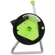 Удлинитель на пластик. катушке 1х15м без заземл. GAZ-2x0.75-15m Greenline ПВС 2х0.75 Эра Б0065096