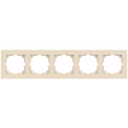 Рамка 5-м СП Accent 6-505-02 сл.кость Intro Б0063774