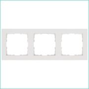 Рамка 3-м G-Classic бел. глянцевый Jasmart G1003W