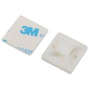 Площадка самоклеящаяся под хомуты 20х20мм NO-225-307 бел. (уп.10шт) Эра Б0066723