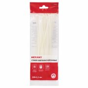 Хомут кабельный 2.5х200 нейл. бел. (уп.100шт) Rexant 07-0200-4