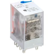 Реле интерфейсное ORM-1 4C 24В DC с LED и тест. кнопкой ONI ORM-1-4C-DC24V-L-B