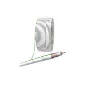 Кабель коаксиальный SAT 703 B.Cu/оплетка Cu 75проц. PVC 75Ом бел. (м) Эра Б0044612