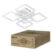 Светильник светодиодный ELEGANT ARIS-90W 90Вт 3000-4000-6500К 7000лм 230В 590х590х130мм с пультом ДУ IN HOME 4690612035406