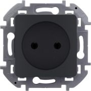 Розетка 1-м СП Inspiria 16А IP20 250В 2P механизм антрацит IEK 673713
