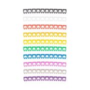 Маркер кабельный 0-9 комплект в блистере от 4 до 6мм (уп.100шт) Rexant 12-6062