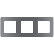 Рамка 3-м Inspiria дым. IEK 673957